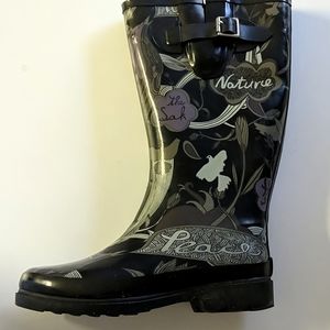 Knee High Rain Boots